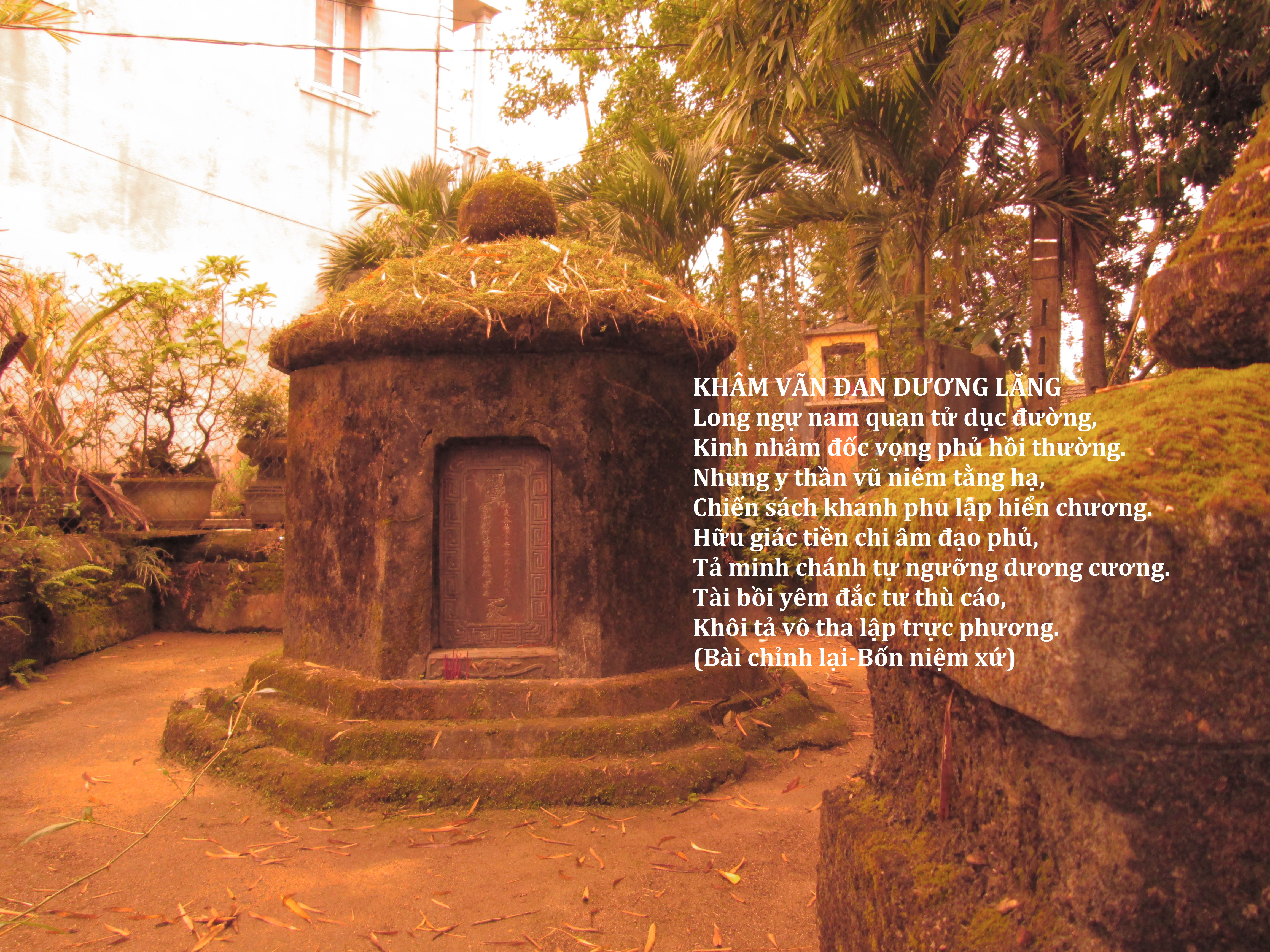 BÀI THƠ CUỐI CÙNG